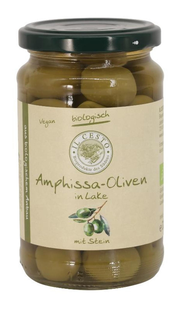 Produktfoto zu Grüne Oliven Lake, m. Stein