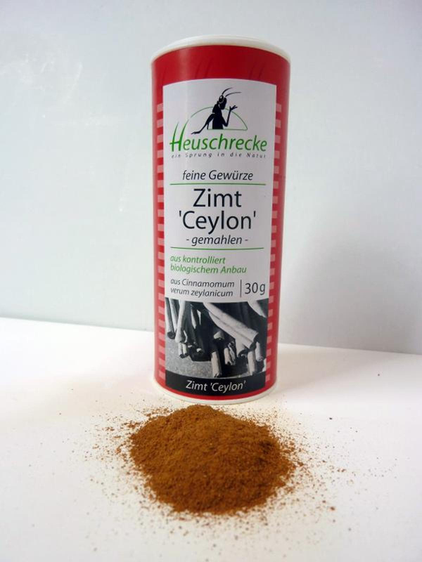 Produktfoto zu Zimt gemahlen, kbA 'Ceylon'