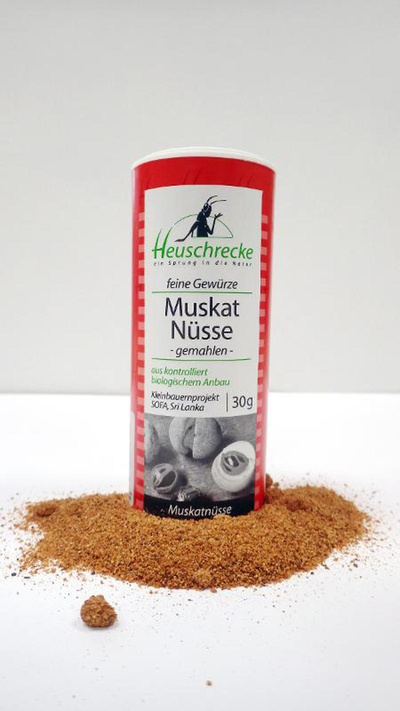 Produktfoto zu Muskatnüsse gemahlen 30 g