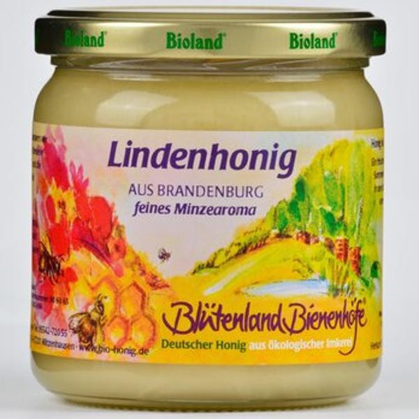 Produktfoto zu Lindenblütenhonig 500 g