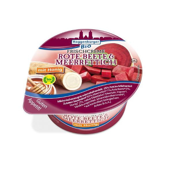 Produktfoto zu Frischcreme Rote-Beete_Meerrettich