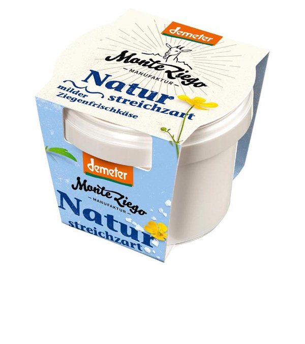 Produktfoto zu Ziegenfrischkäse Natur, streichzart