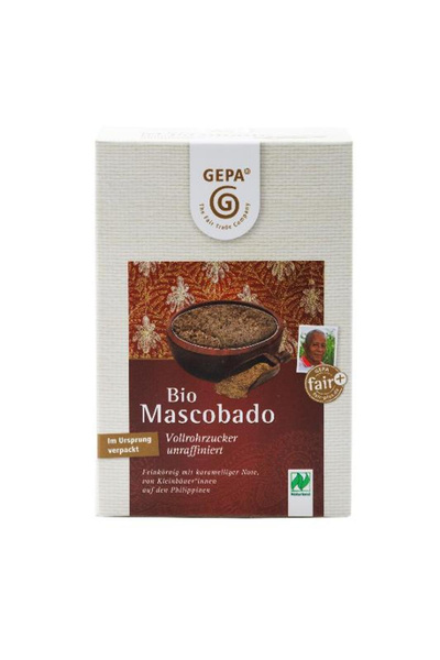 Produktfoto zu Mascobado Vollrohrzucker, jetzt 500 g