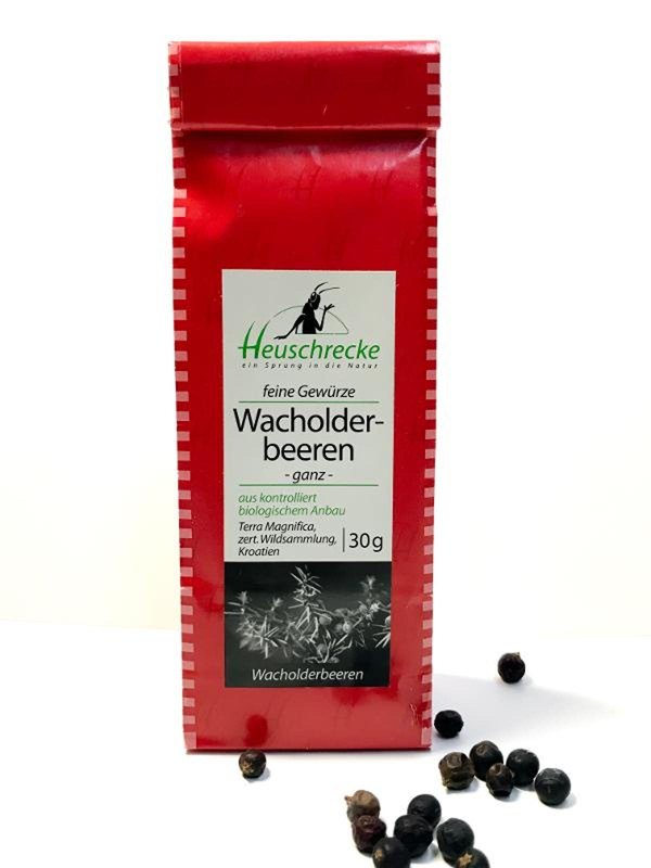 Produktfoto zu Wacholderbeeren 30 g