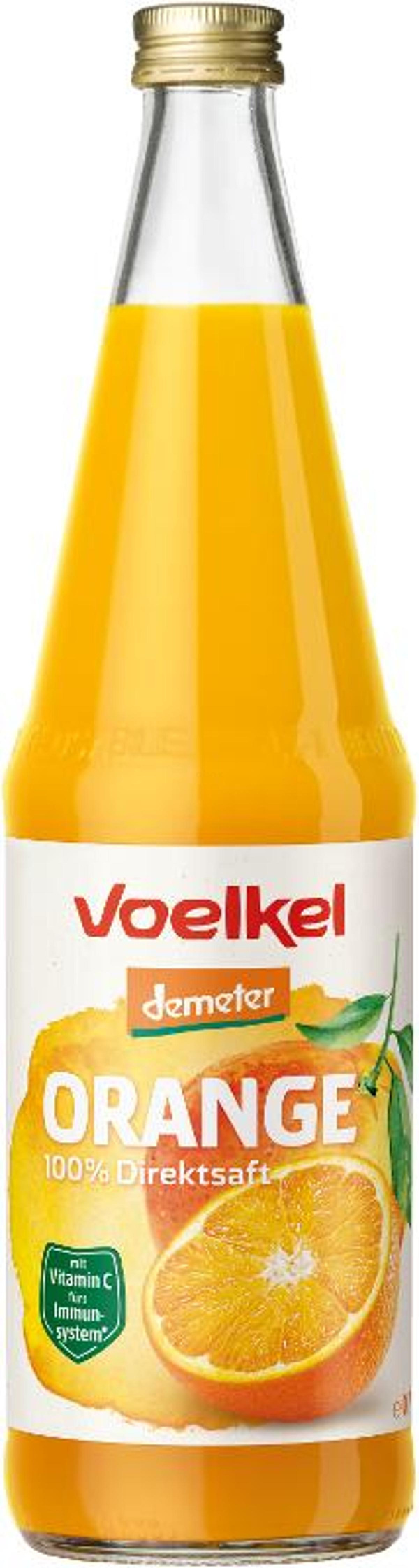 Produktfoto zu Orangensaft Völkel 8 x 0,5 l