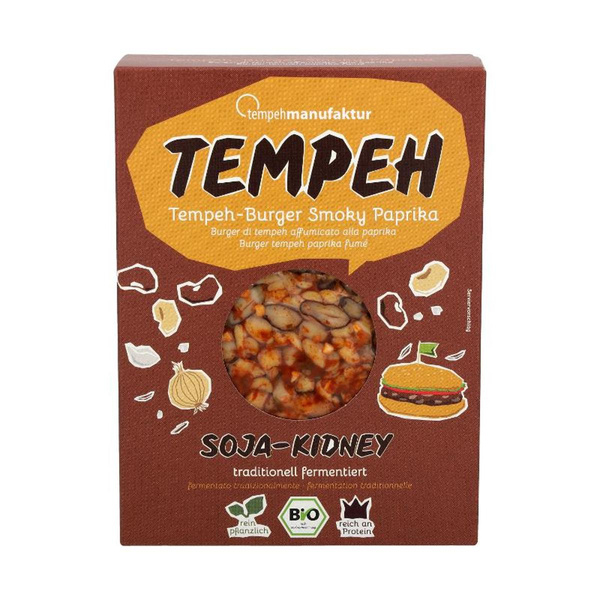 Produktfoto zu Tempeh Burger Smoky Paprika