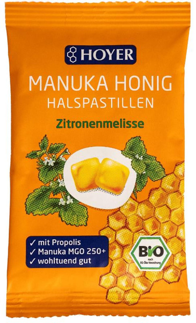 Produktfoto zu Manukahonig MGO 150 Halspastillen