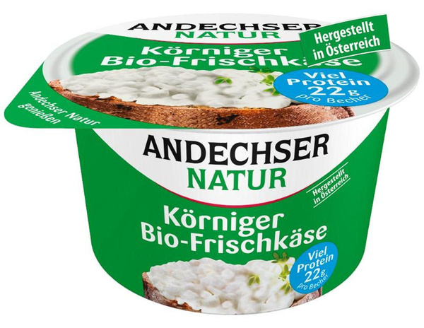 Produktfoto zu Hüttenkäse Körniger Frischkäse