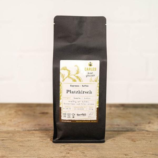 Produktfoto zu Platzhirsch Espresso 500g Bohn