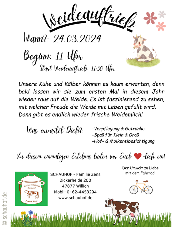 Kuh, Milch, Plakat