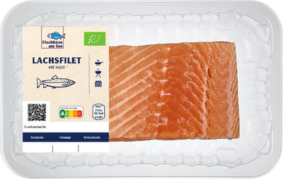 Produktfoto zu V-Irisches Lachsfilet mit Haut VORBESTELLUNG zu KW45