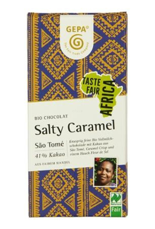 Produktfoto zu Schokolade Vollmilch Salty Caramel