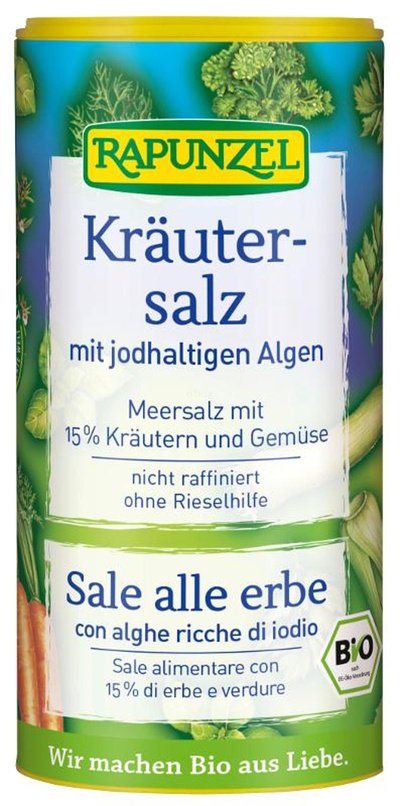 Produktfoto zu Kräutersalz mit Jod 125 g