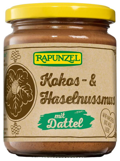 Produktfoto zu Kokos Haselnussmus mit Dattel