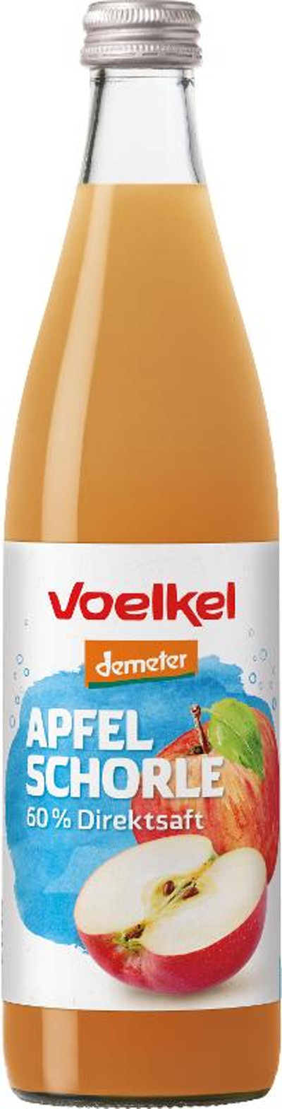 Produktfoto zu Apfelschorle 0,5 l naturtrüb