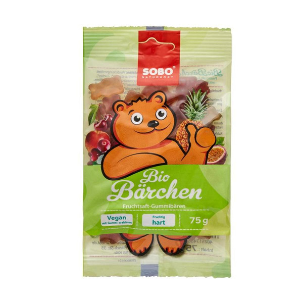 Produktfoto zu Bio-Bärchen m. Gummi Arabicum