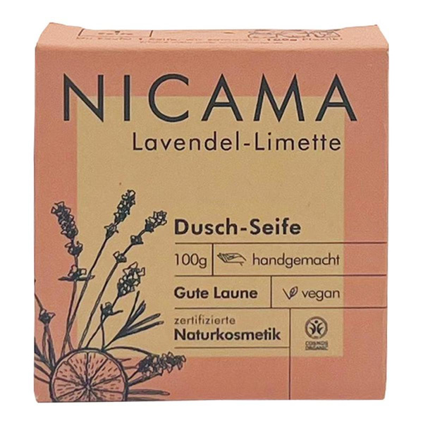 Produktfoto zu Duschseife Limette Lavendel---