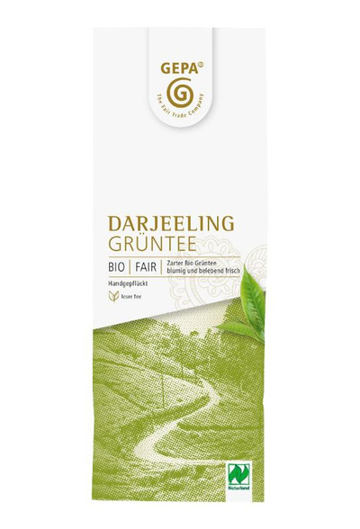 Produktfoto zu Darjeeling Grüntee lose
