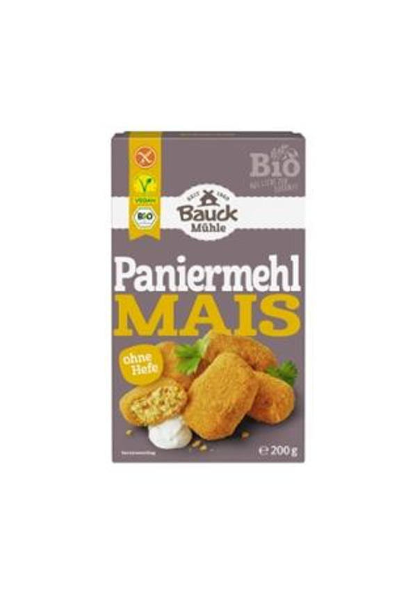 Produktfoto zu Paniermehl  Mais glutenfrei, Semmelbrösel