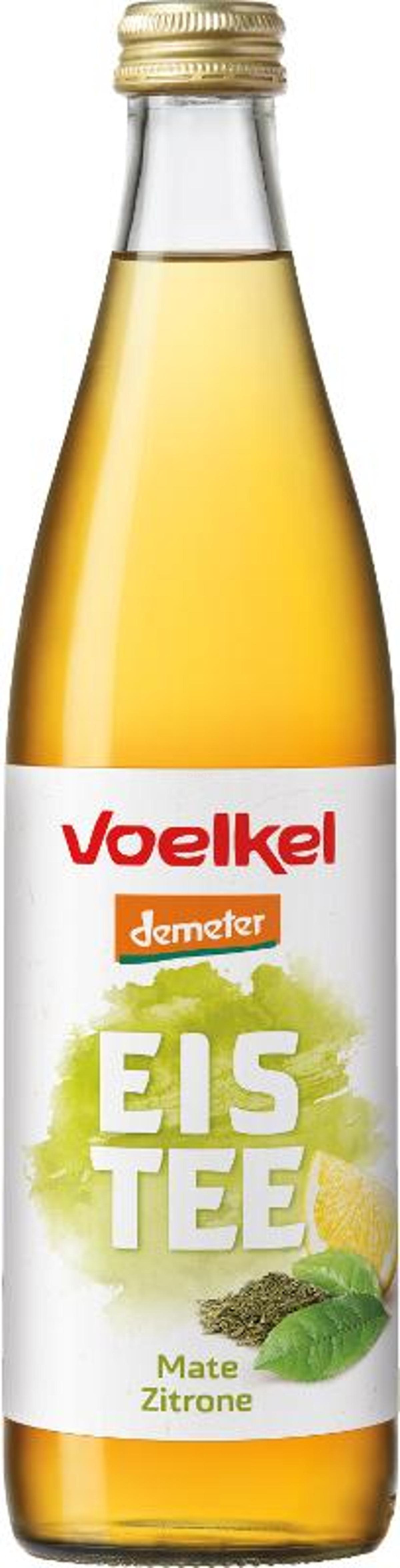 Produktfoto zu Eistee mit Mate und Zitrone