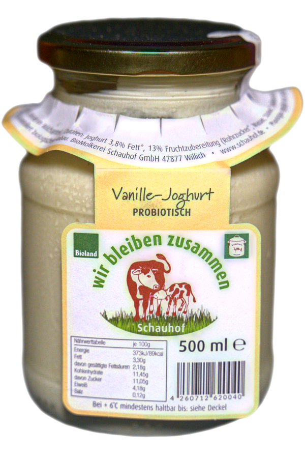 Produktfoto zu Fruchtjoghurt Vanille Schauhof