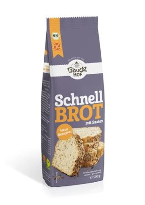 Produktfoto zu Backm. Schnellbrot glutenfrei