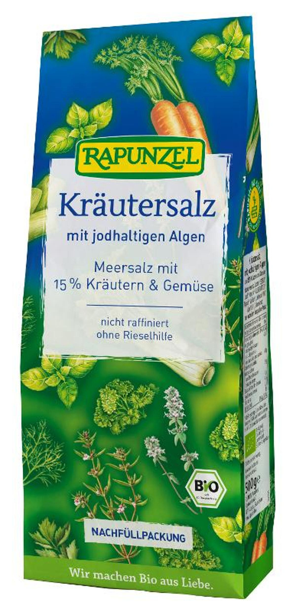 Produktfoto zu Kräutersalz Jod Nachfüllpack
