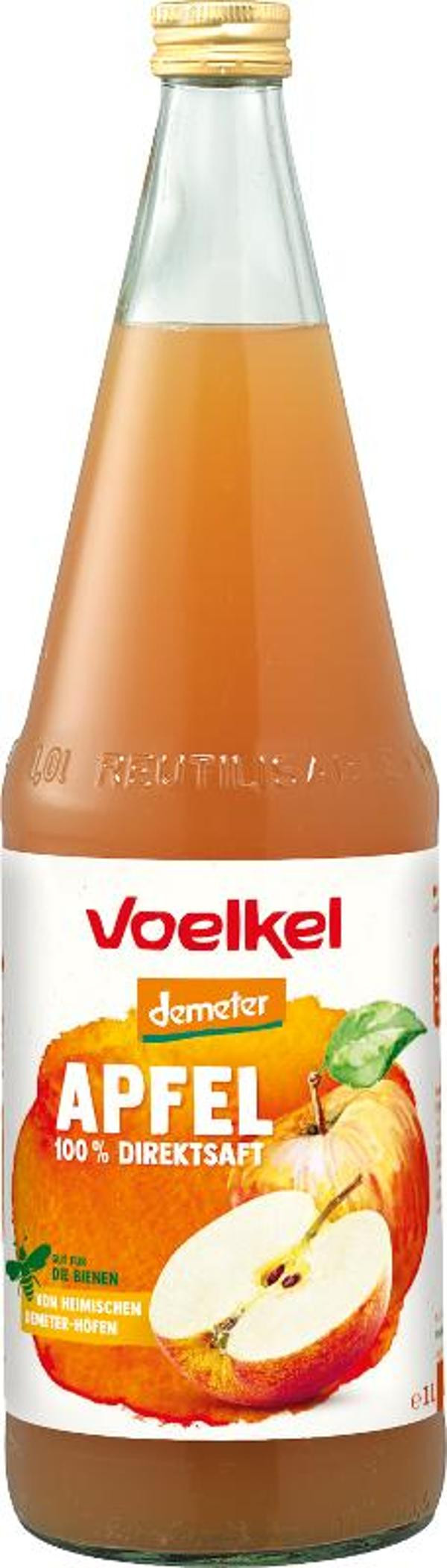 Produktfoto zu Apfelsaft 1l Voelkel