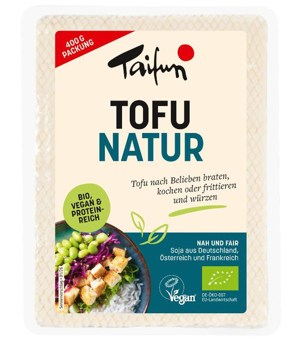 Produktfoto zu Tofu Natur 400 g ->20.3.