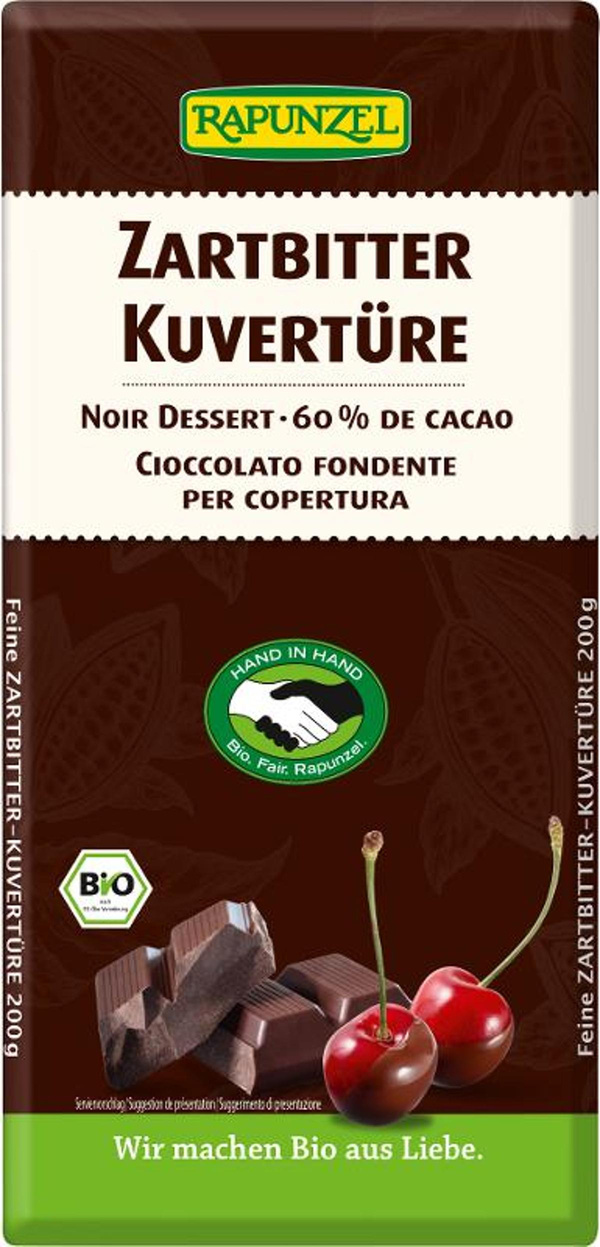 Produktfoto zu Kuvertüre  ZB 200 g