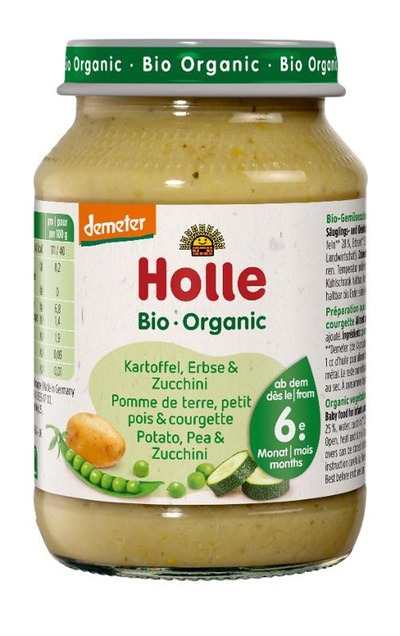 Produktfoto zu Kartoffeln Erbsen Zucchini