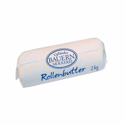 Produktfoto zu Rollenbutter Süßrahm gewogen