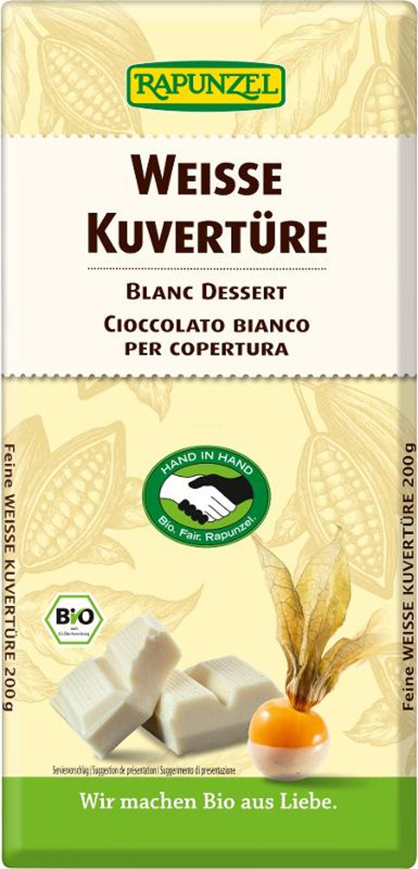 Produktfoto zu Kuvertüre weiße
