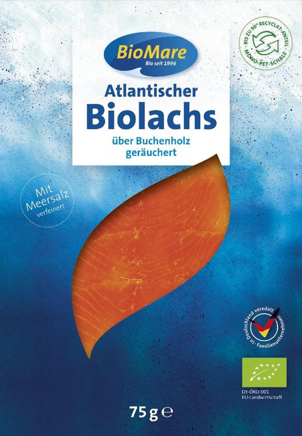 Produktfoto zu Irischer Atlantik Lachs, geräuchert