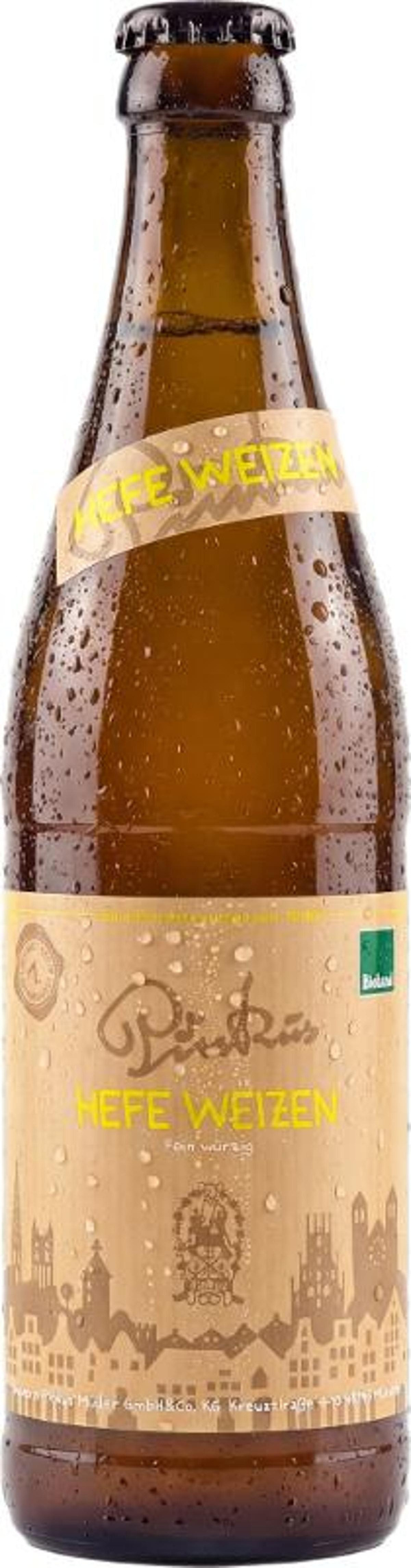 Produktfoto zu Pinkus Weizen 0,5l
