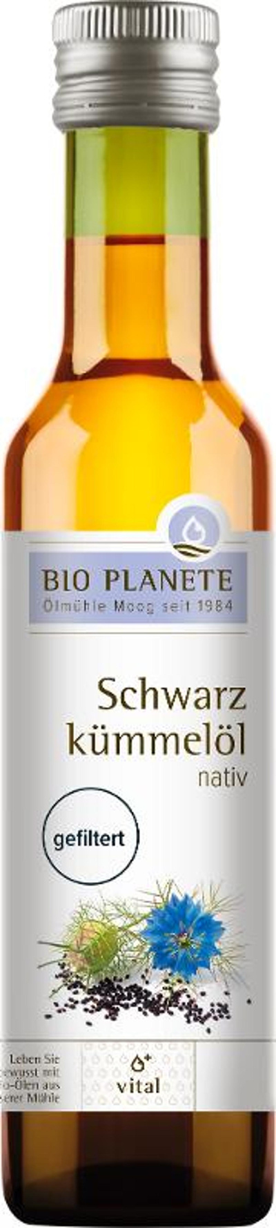 Produktfoto zu Schwarzkümmelöl nativ 0,25l