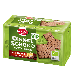 Produktfoto zu Dinkel Schoko Butterkeks