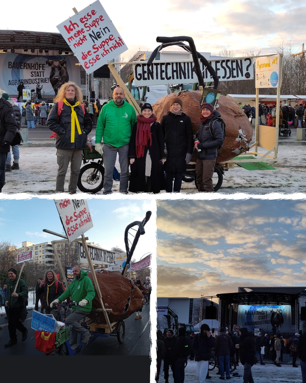 Menschen, Demo