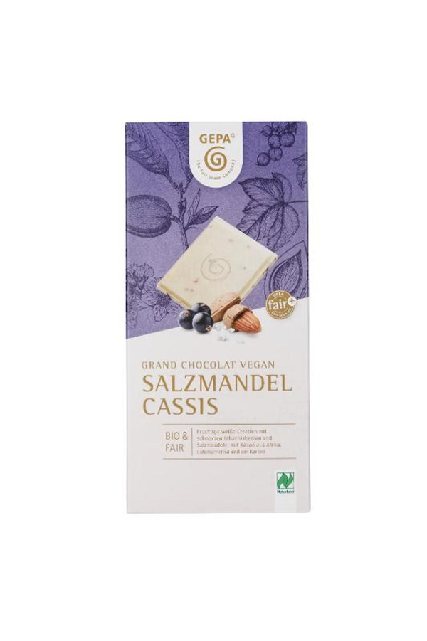 Produktfoto zu Schoko Salzmandel Cassis