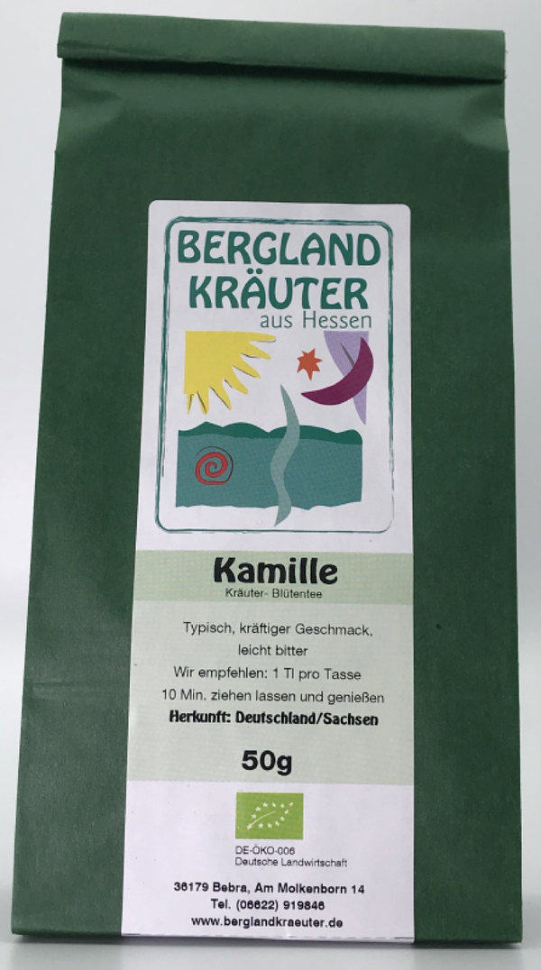 Produktfoto zu Kamille-Kräutertee 50 g