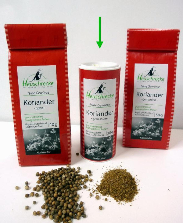 Produktfoto zu Koriander gemahlen 30 g