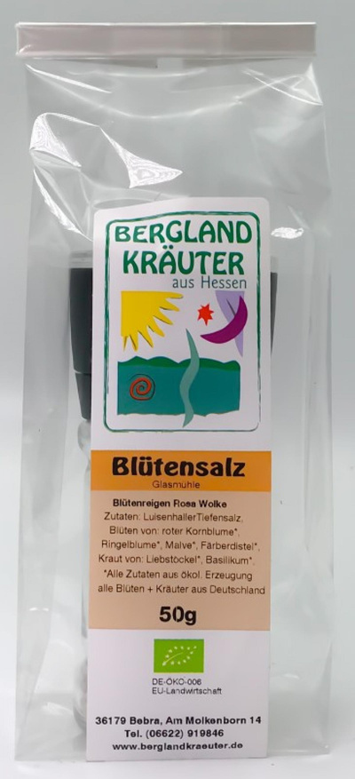 Produktfoto zu Blütensalz in der Mühle