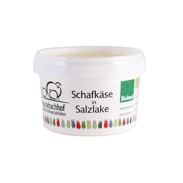 Produktfoto zu Schafkäse _Lake 250g