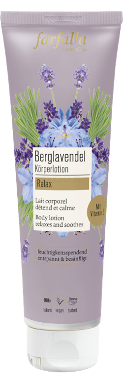 Produktfoto zu Berglavendel Relax Körperlotion