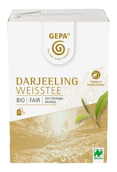 Produktfoto zu Weißtee Darjeeling Btl.