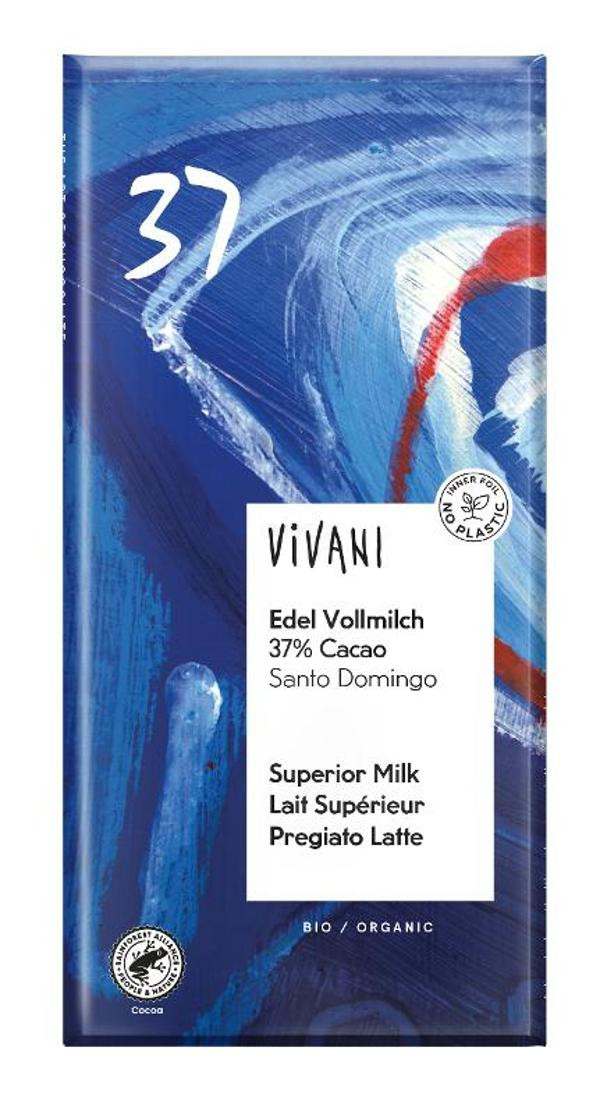 Produktfoto zu Edel Vollmilch Schoko37% Cacao