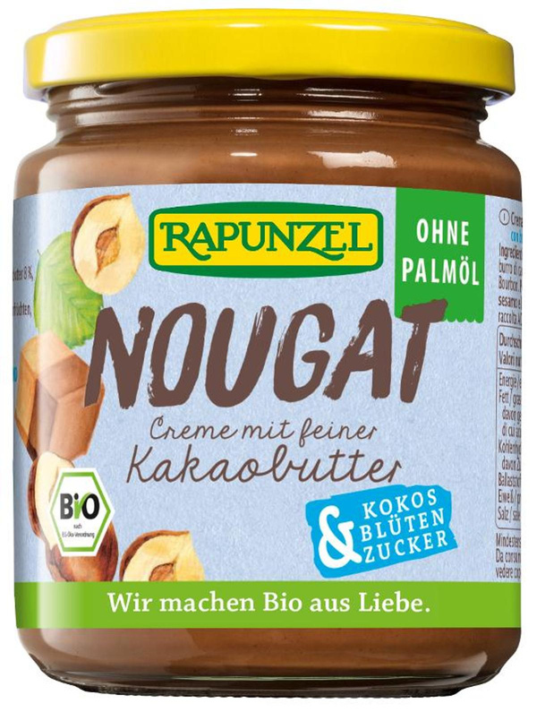 Produktfoto zu Nougat-Creme, ohne Palmöl