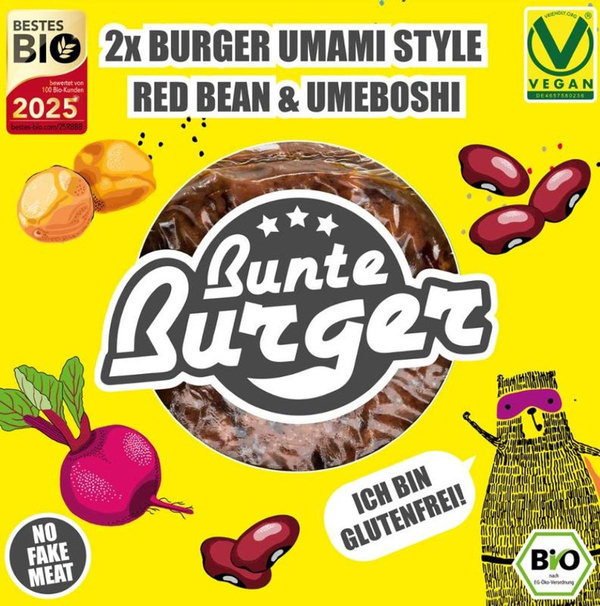Produktfoto zu Burger Red Bean Umami-Style