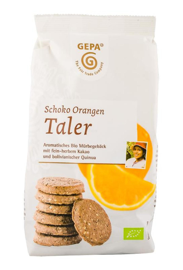 Produktfoto zu Schoko Orangen Taler