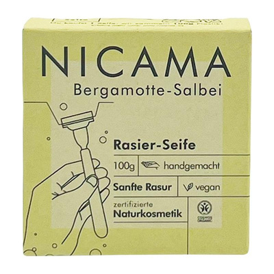 Produktfoto zu Rasierseife Bergamotte-Salbei